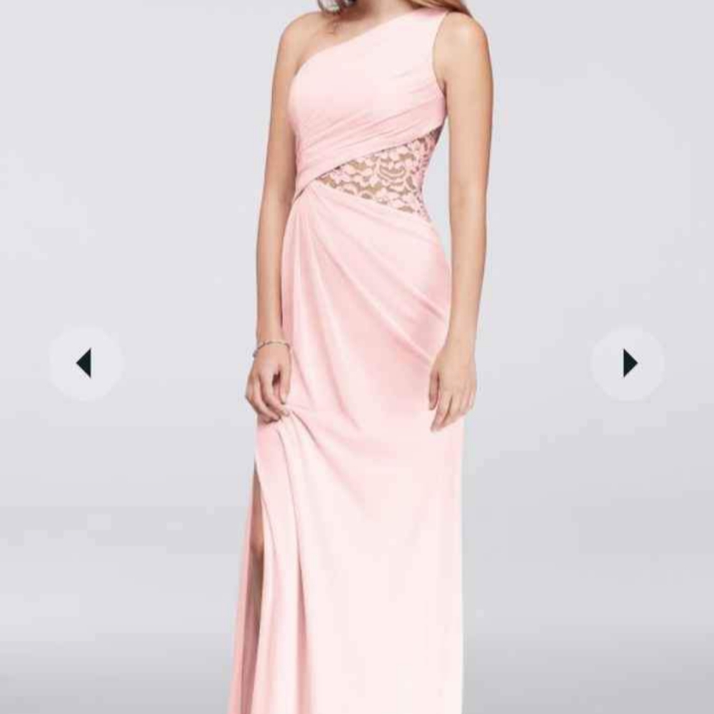 Formal dress, petal pink, size 18